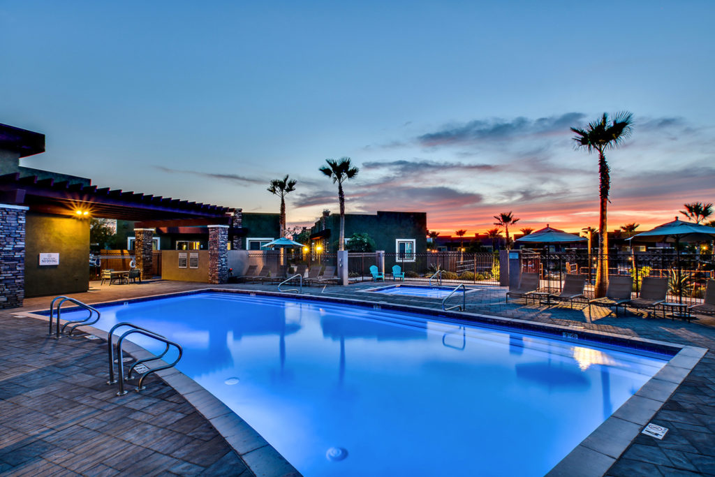 Pool in Gilbert, AZ by Architectural Photographer Kirk Krein. Phoenix AZ Metro Architectural Photography - Commercial Real Estate Photography - Interior Design Photography. Coverage area includes Phoenix, Mesa, Gilbert, Chandler, Queen Creek, San Tan Valley, Scottsdale, Tempe and Glendale, AZ (Other PHX Metro and or Arizona Locations Can Be Arranged) 